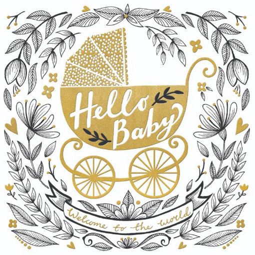 Picture of WELCOME TO THE WORLD BABY CARD